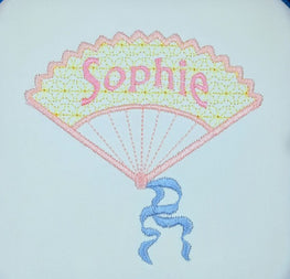 Fan with Ribbon