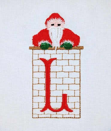 Santa in the Chimney