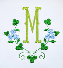 Shamrocks and Flowers