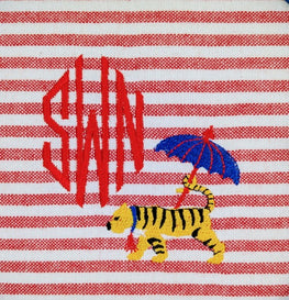 Chinois Tiger with Parasol