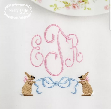 Bunnies and Bow Frame